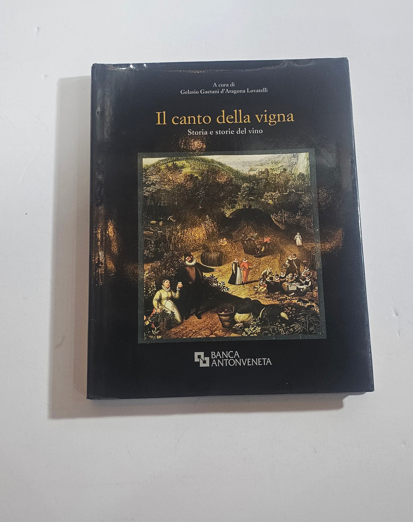 il canto della vigna libro vino copertina piatto anteriore enologia