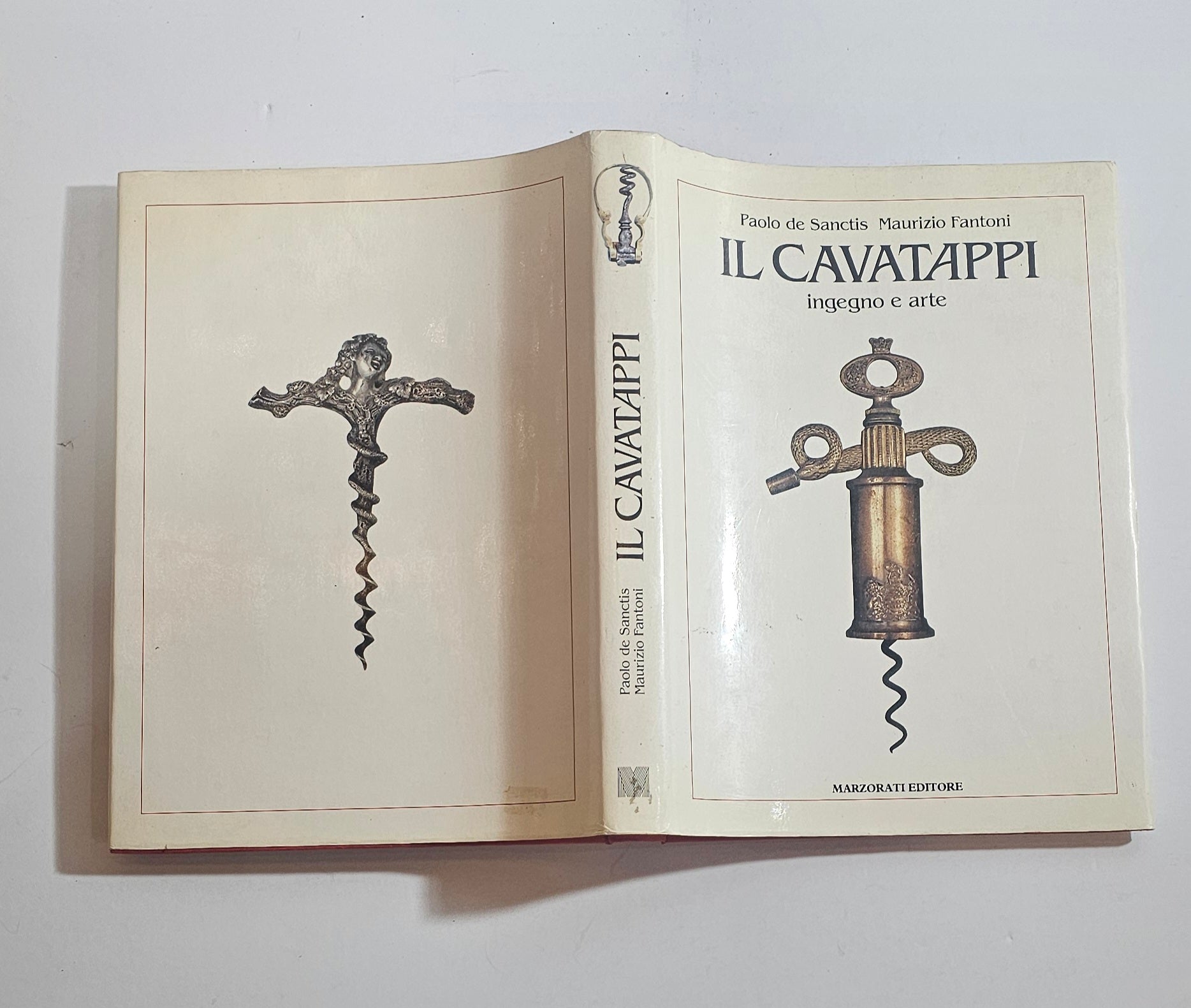 il cavatappi ingegno e arte copertina libro marzorati