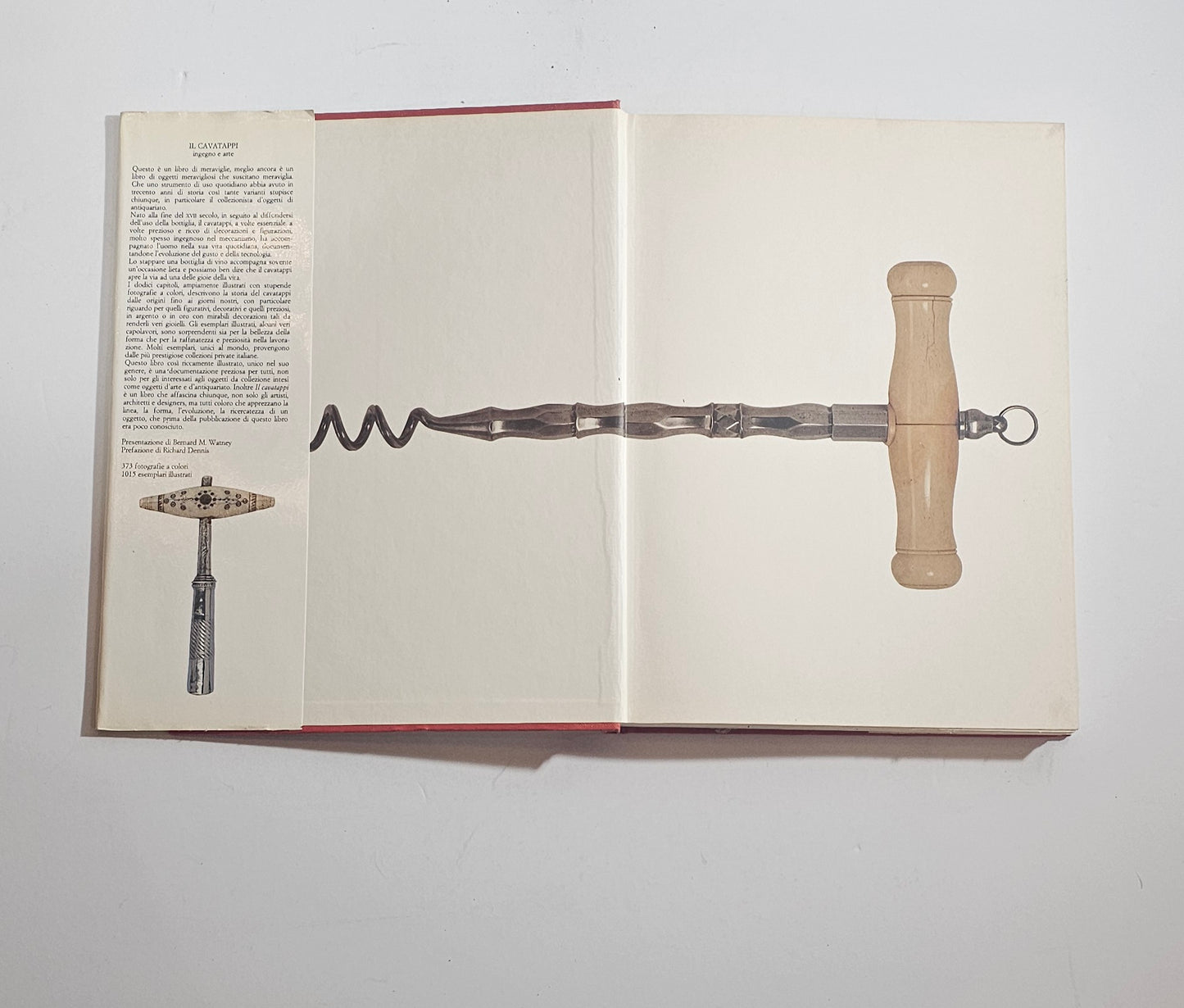 interno libro cavatappi modelli storici illustrazioni sguardia anteriore 
