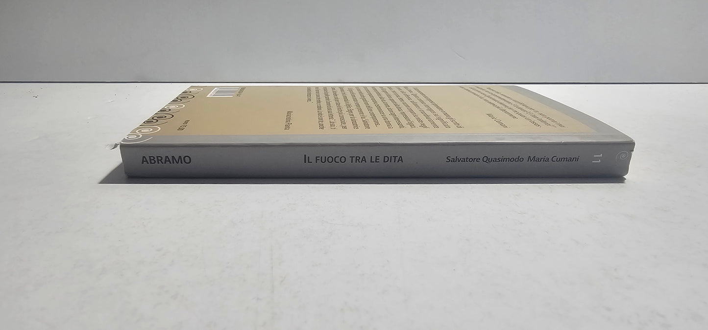 Volume letteratura italiana Quasimodo dorso

