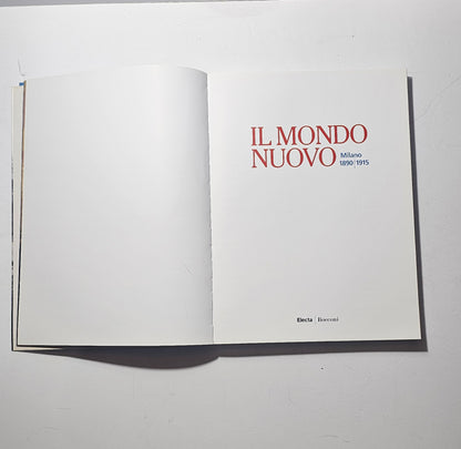 Frontespizio Il Mondo Nuovo Milano Electa Bocconi iolibrocarmine