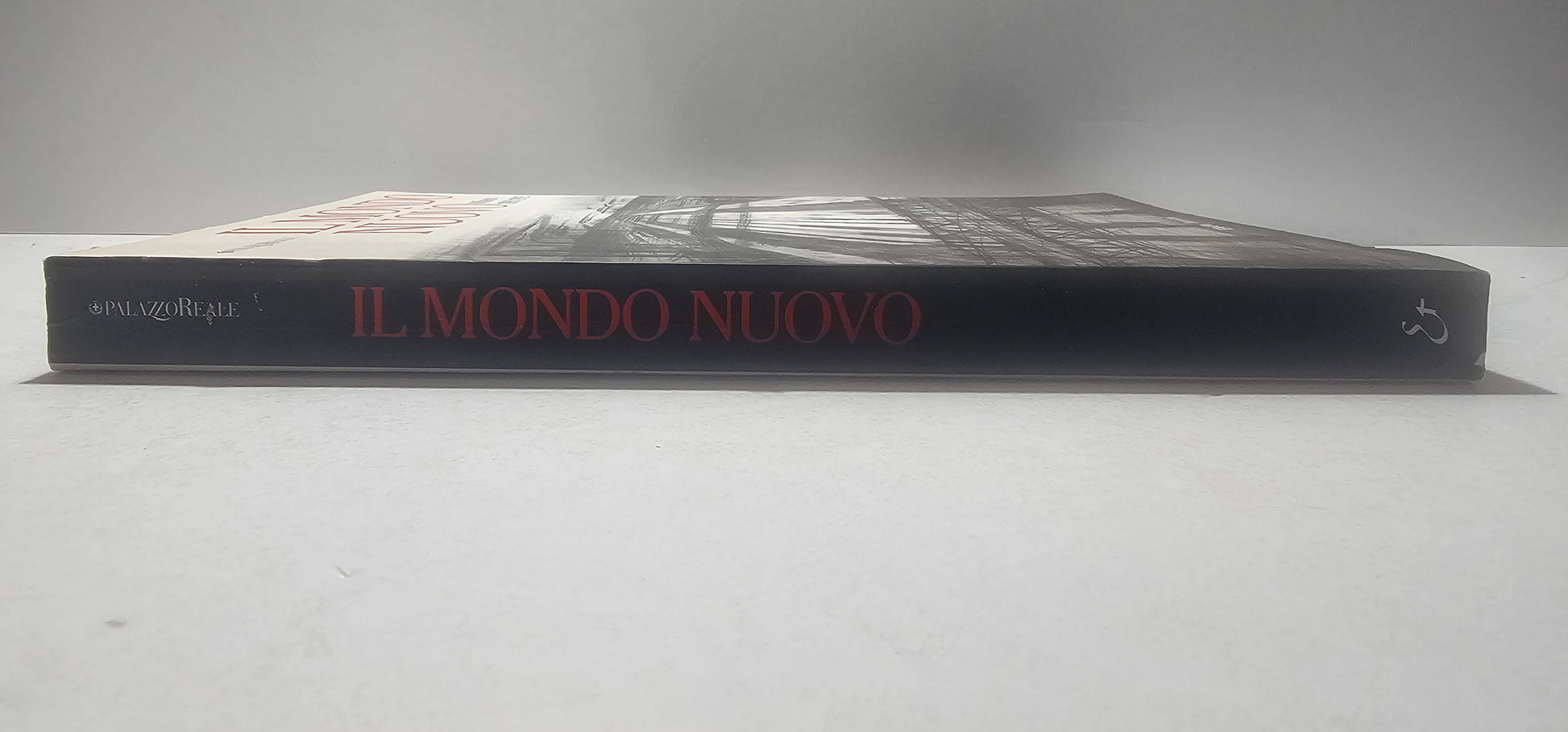 Dorso catalogo Il Mondo Nuovo Milano Palazzo Reale iolibrocarmine