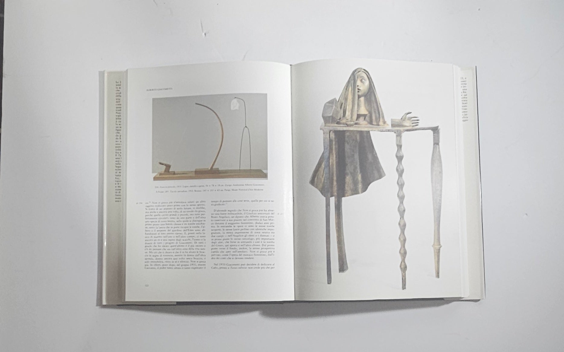 iolibrocarmine libro illustrato scultura Alberto Giacometti