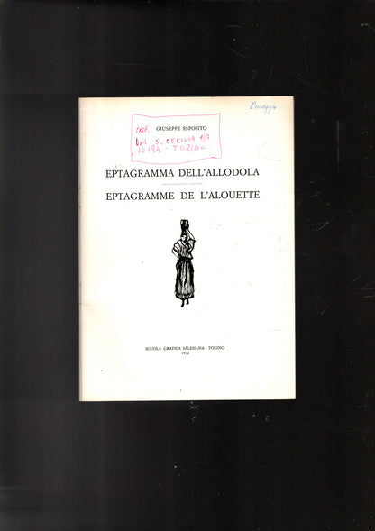 EPTAGRAMMA DELL'ALLODOLA - EPTAGRAMME DE L'ALOUETTE