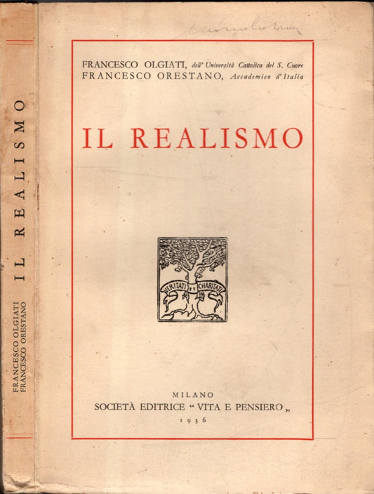 IL REALISMO - OLGIATI / ORESTANO