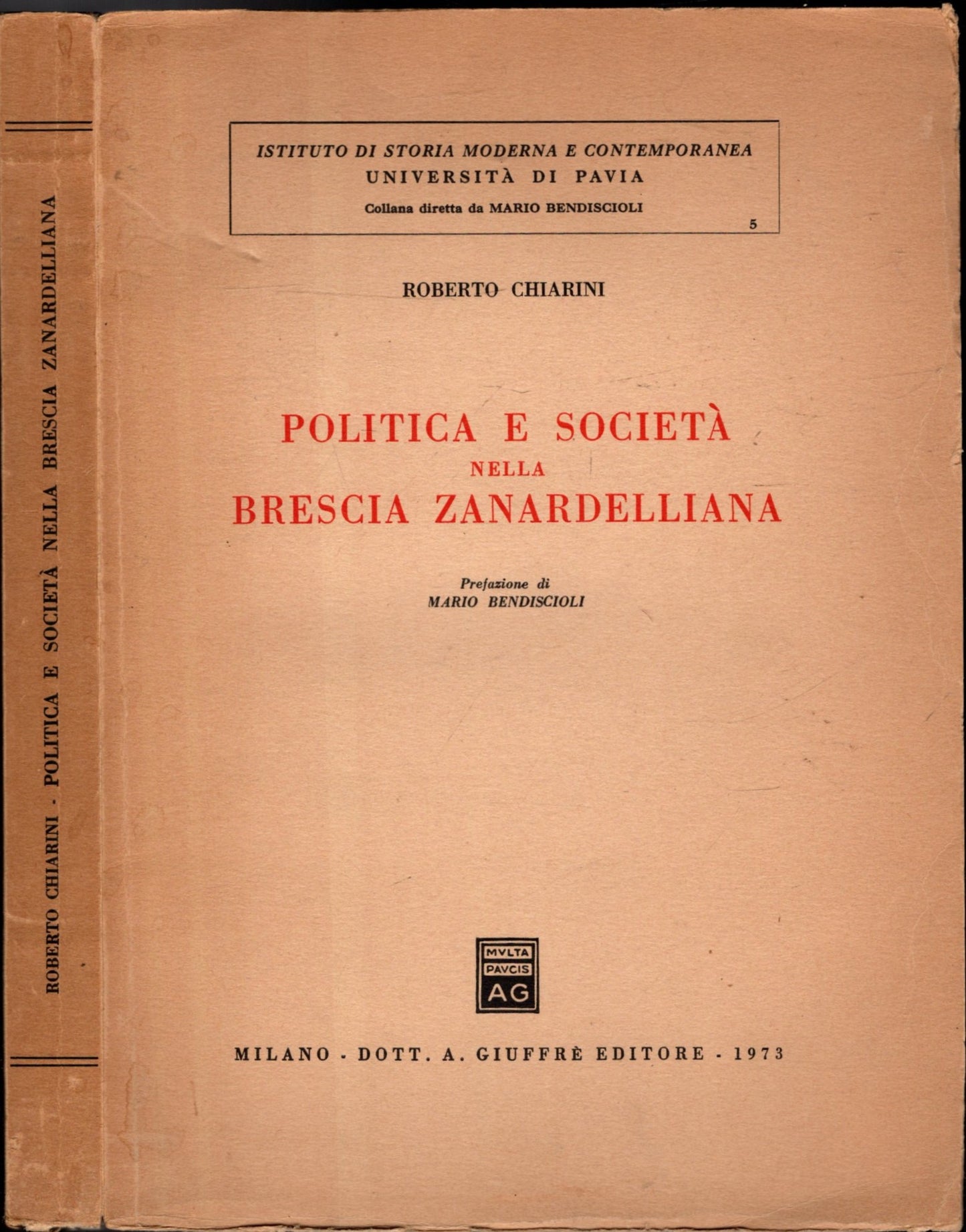 POLITICA E SOCIETA' NELLA BRESCIA ZANARDELLIANA