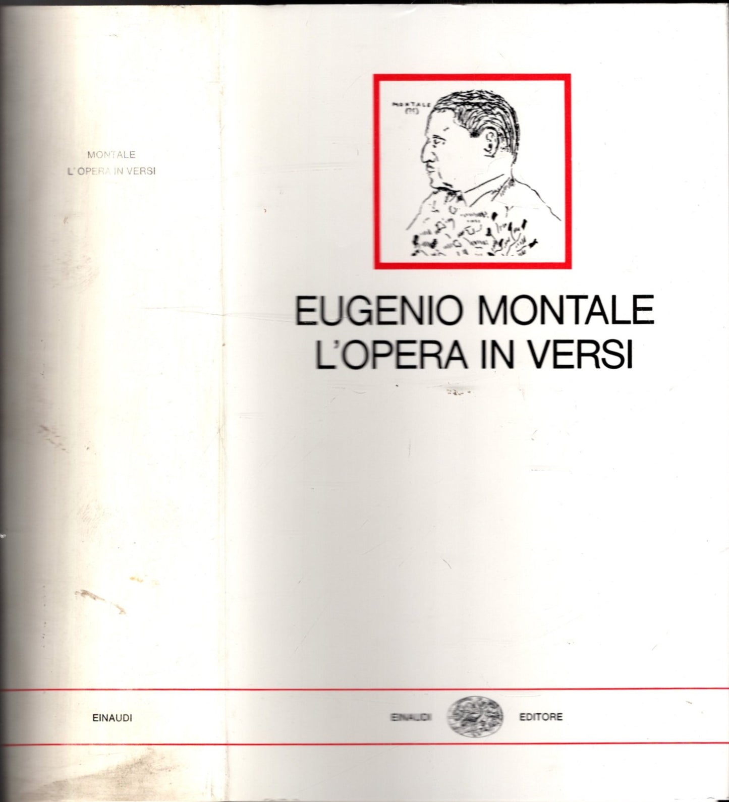 EUGENIO MONTALE L'OPERA IN VERSI - IOLIBROCARMINE