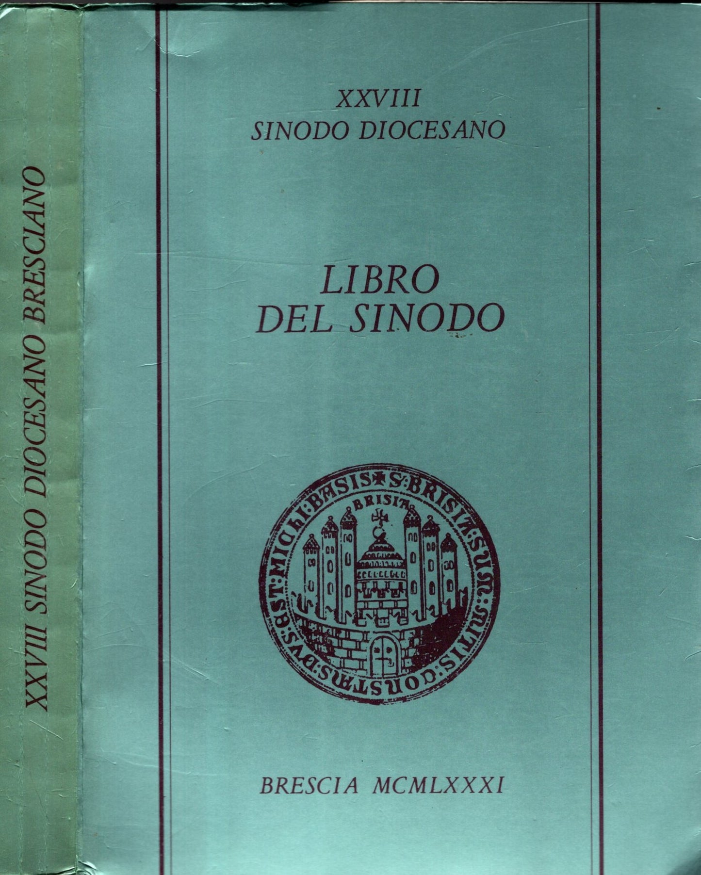 Libro del sinodo XXVIII Sinodo Diocesano Brescia 1981