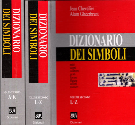 DIZIONARIO DEI SIMBOLI 2 VOLUMI BUR 1999