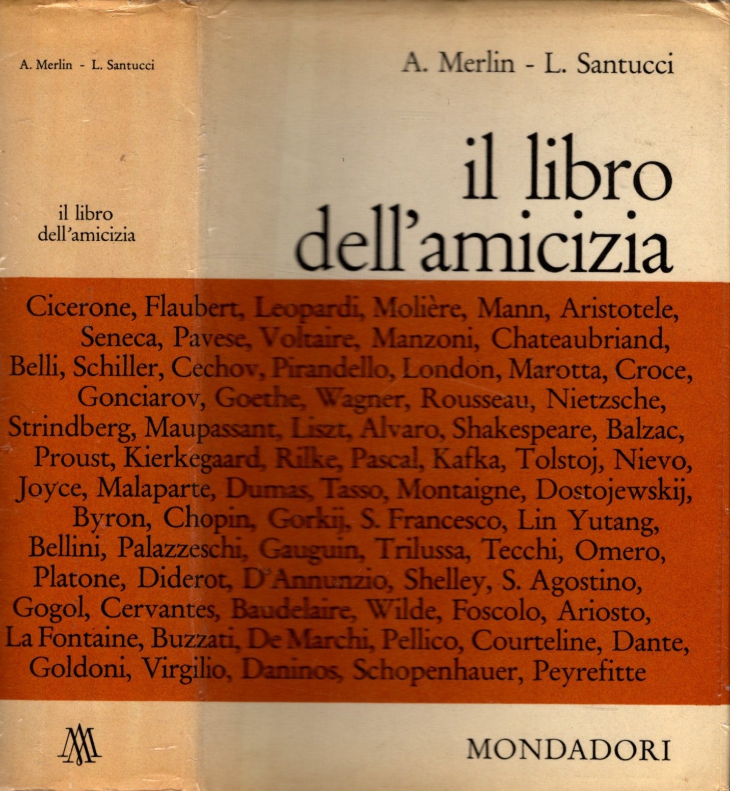 IL LIBRO DELL'AMICIZIA -  L. SANTUCCI, A. MERLIN