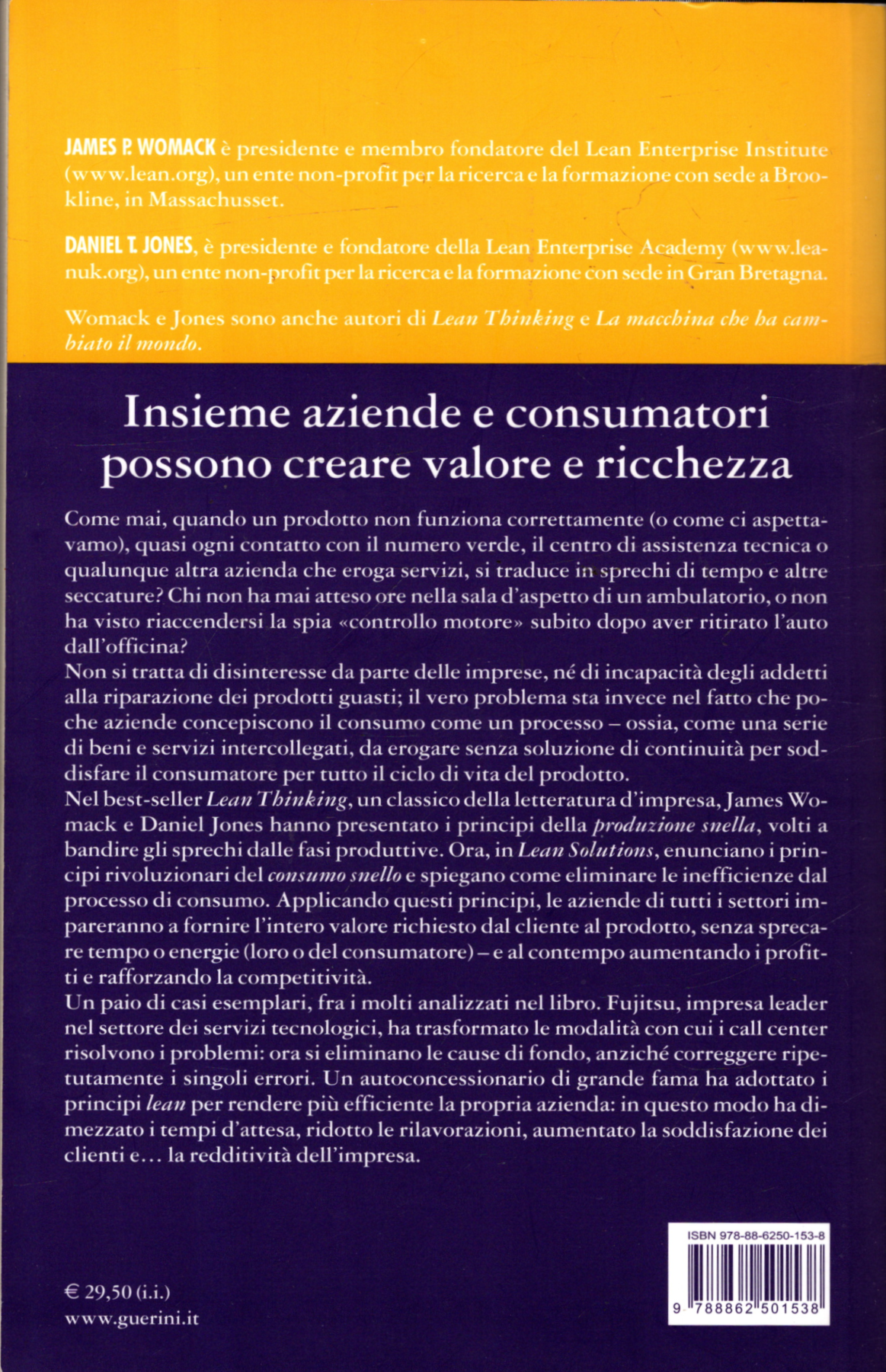 Lean solutions. La produzione snella incontra il consumo snello