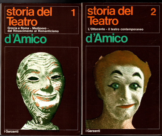 Storia del Teatro drammatico due volumi - SILVIO D'AMICO