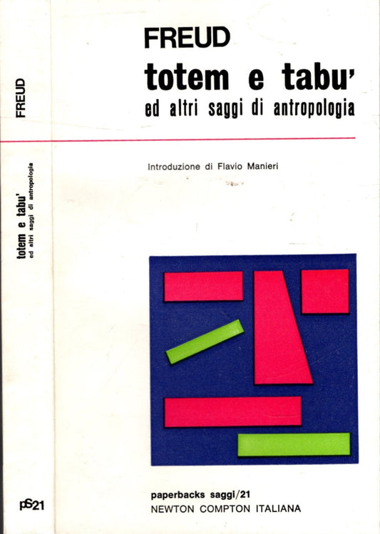 Freud - Totem e Tabù - 1^ Ed. Newton Compton 1970
