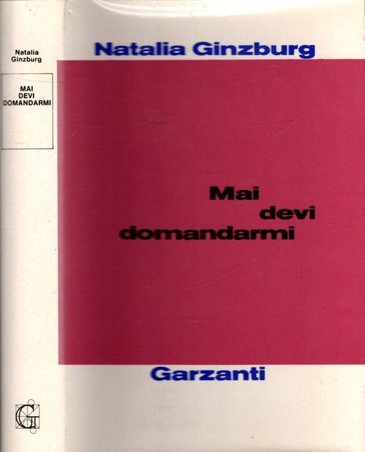 MAI DEVI DOMANDARMI - Ginzburg, Natalia