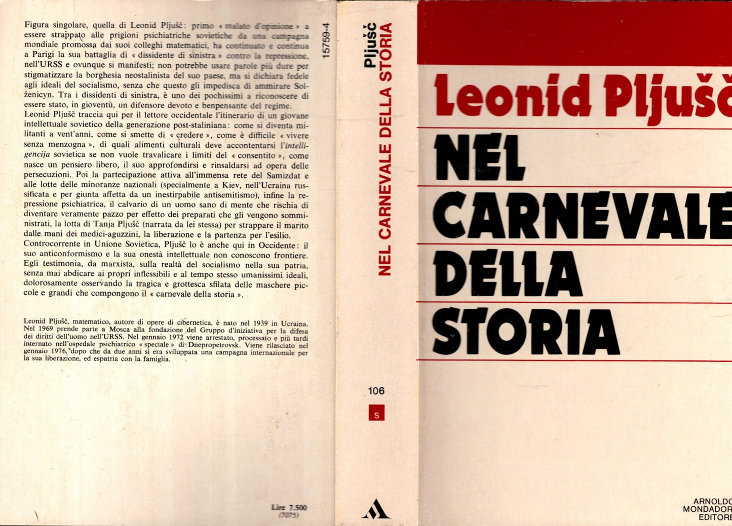 NEL CARNEVALE DELLA STORIA - Leonid Pljusc