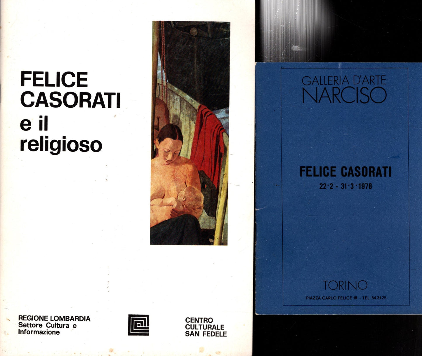 CASORATI + 2 BROCHURE MOSTRE