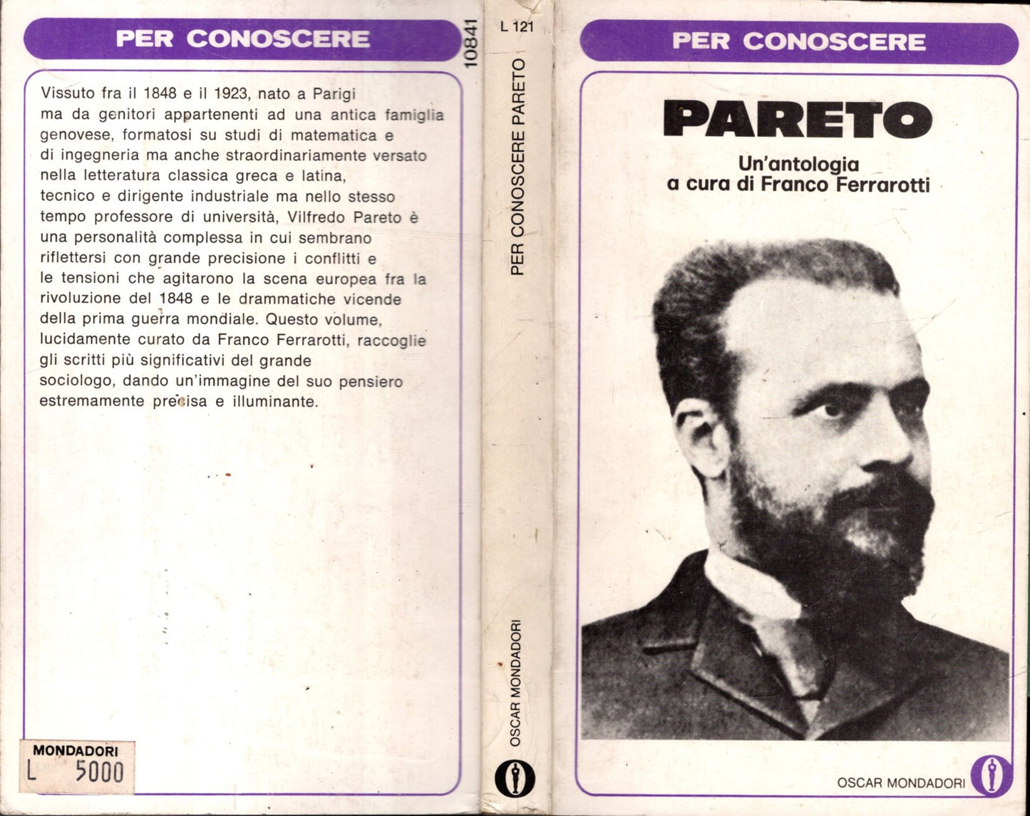 Per conoscere Pareto UN'ANTOLOGIA A CURA DI FRANCO FERRAROTTI