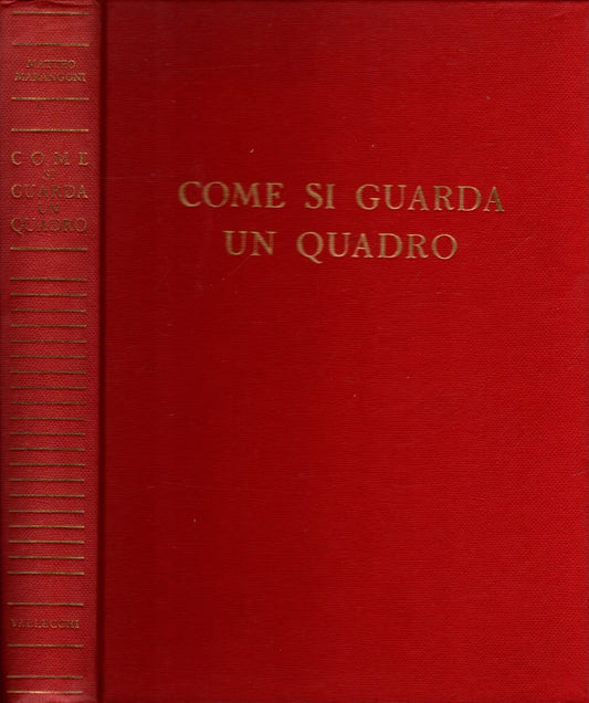 COME SI GUARDA UN QUADRO - MATTEO MARANGONI