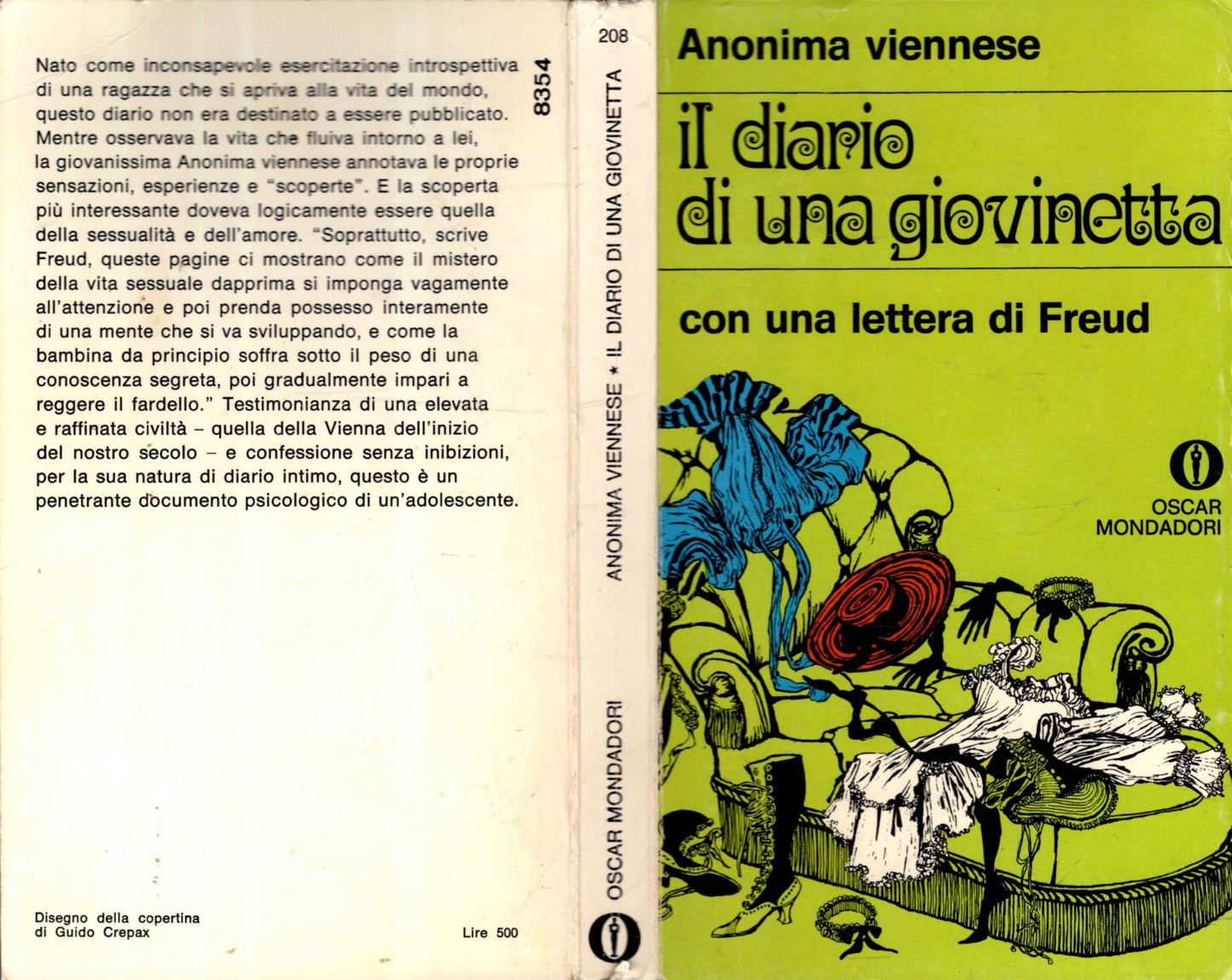 IL DIARIO DI UNA GIOVINETTA CON UNA LETTERA DI FREUD (ANONIMA VIENNESE)