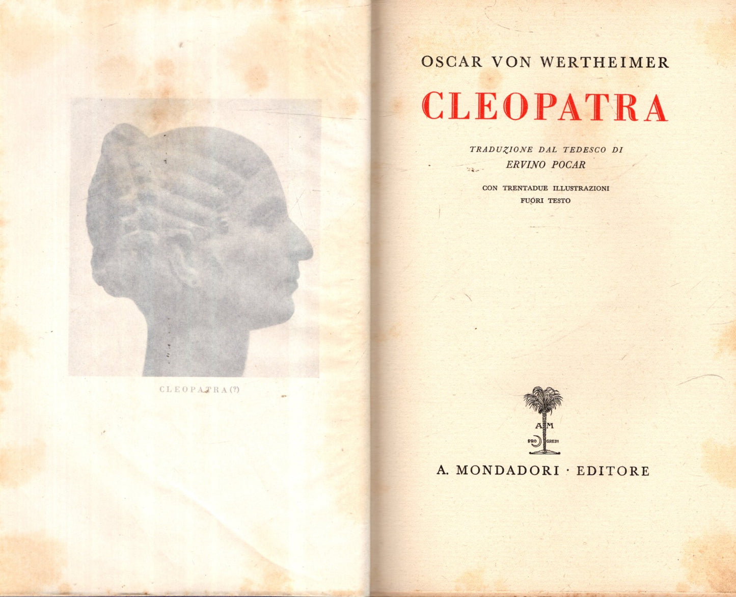 CLEOPATRA - OSCAR VON WERTHEIMER