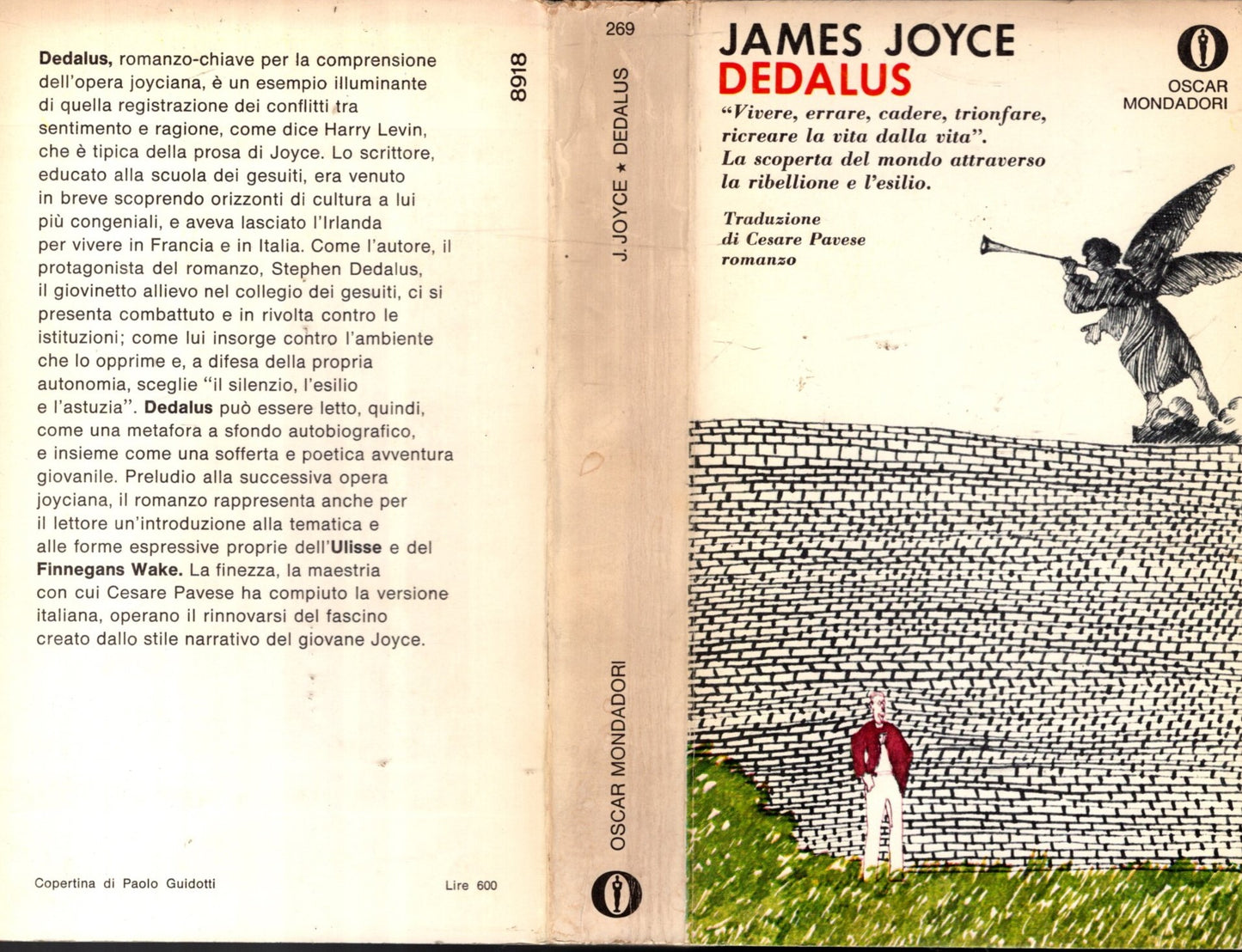 DEDALUS TRADUZIONE DI CESARE PAVESE - JAMES JOYCE