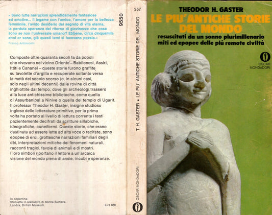 LE PIU' ANTICHE STORIE DEL MONDO - THEODOR H. GASTER