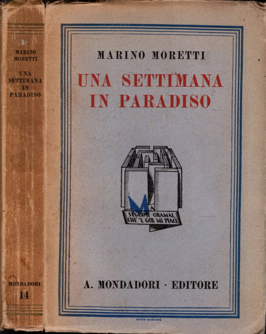 UNA SETTIMANA IN PARADISO - MARINO MORETTI