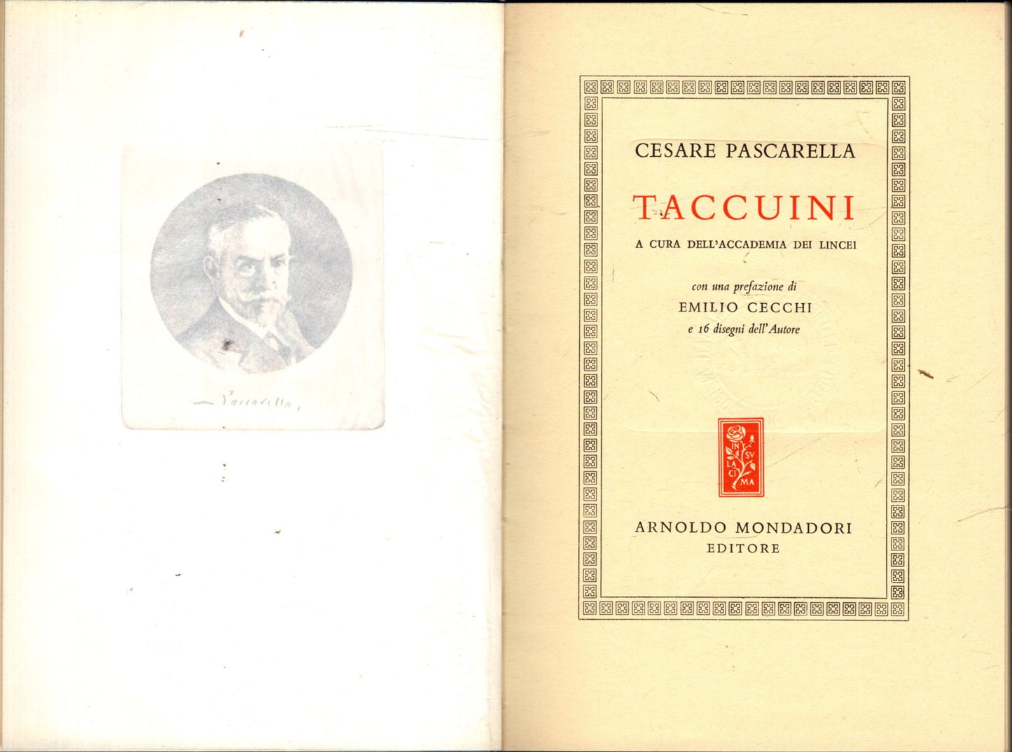 Taccuini - Cesare Pascarella