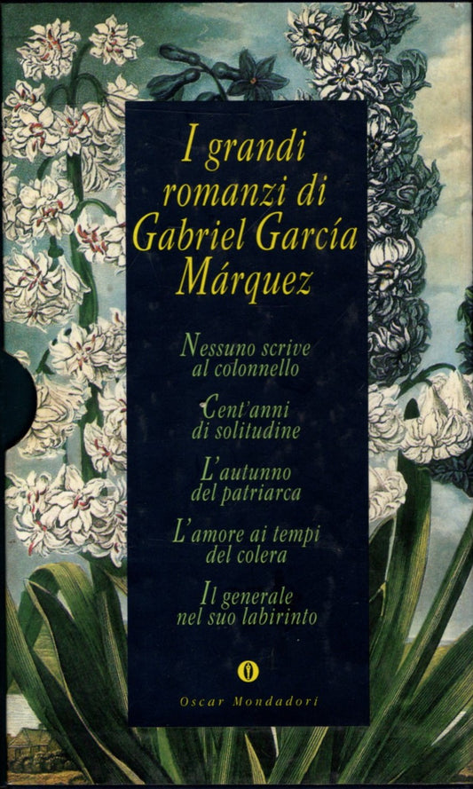 I grandi romanzi 5 vol. in cofanetto GABRIEL GARCIA MARQUEZ