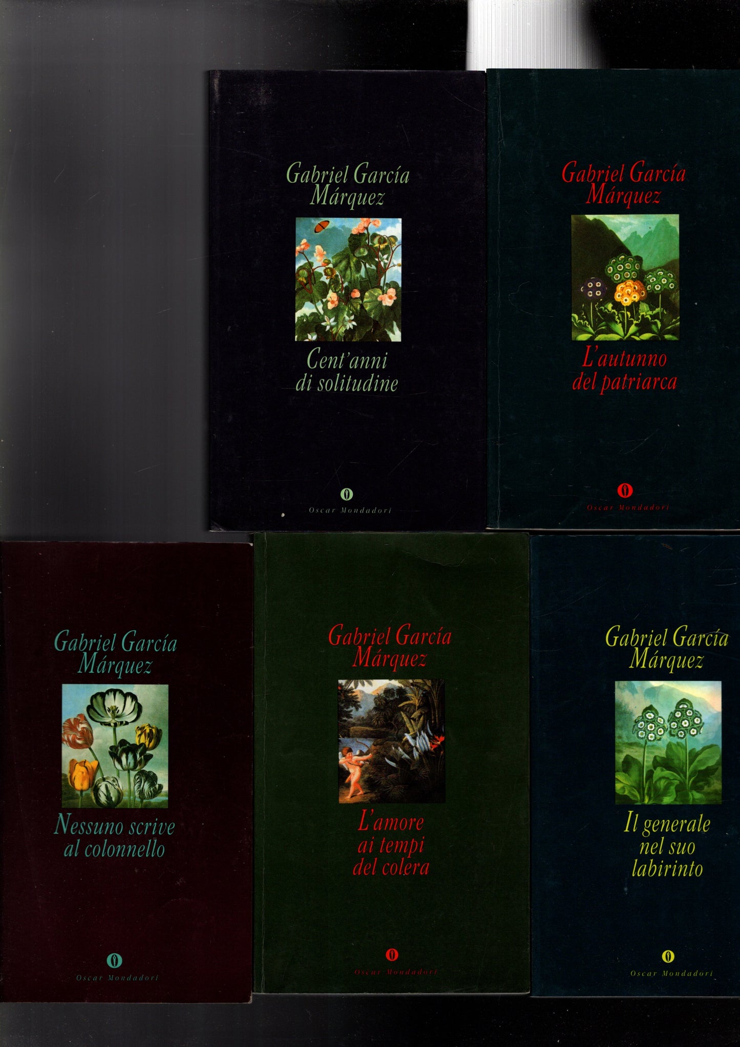 I grandi romanzi 5 vol. in cofanetto GABRIEL GARCIA MARQUEZ