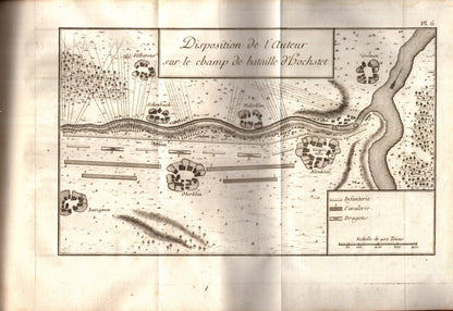 Essai Theorique Et Pratique Sur Le Batailles Par M. Chevalier De Grimoard 1775