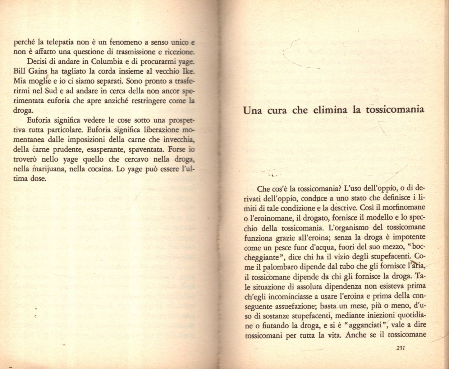 La scimmia sulla schiena * WILLIAM S. BURROUGHS