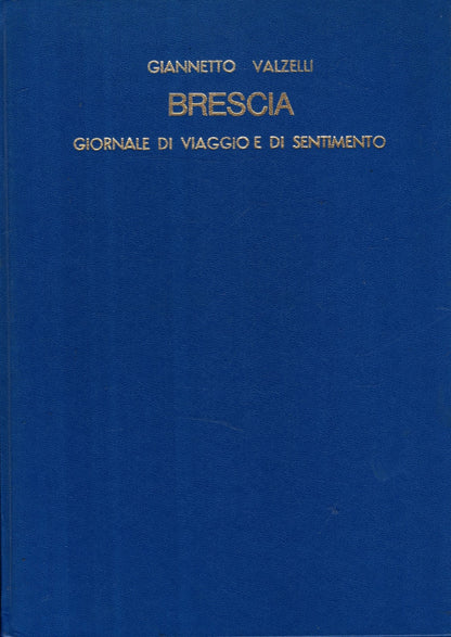 BRESCIA GIORNALE DI VIAGGIO E DI SENTIMENTO - Giannetto Valzelli - IOLIBROCARMINE
