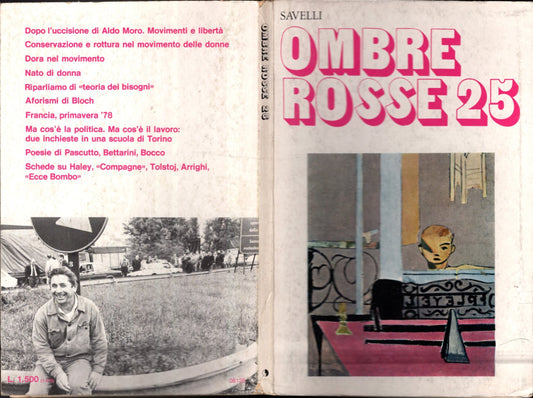 Ombre rosse 25 : nuova rivista bimestrale (Giugno 1978)