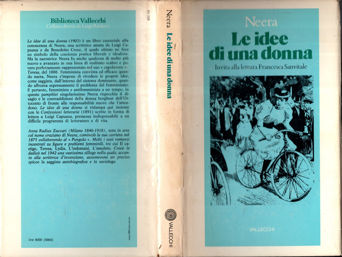 le idee di una donna invita alla lettura Francesca Sanvitale ** Neera