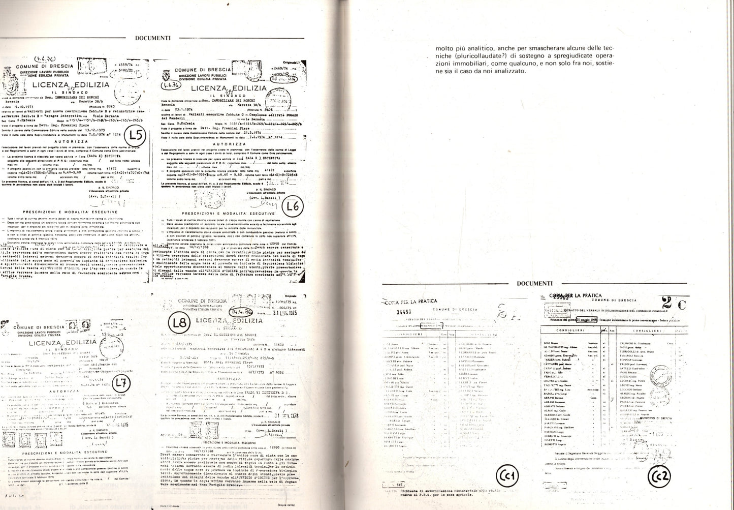 L’Affare Poggio dei Mandorli – Brescia 1977*