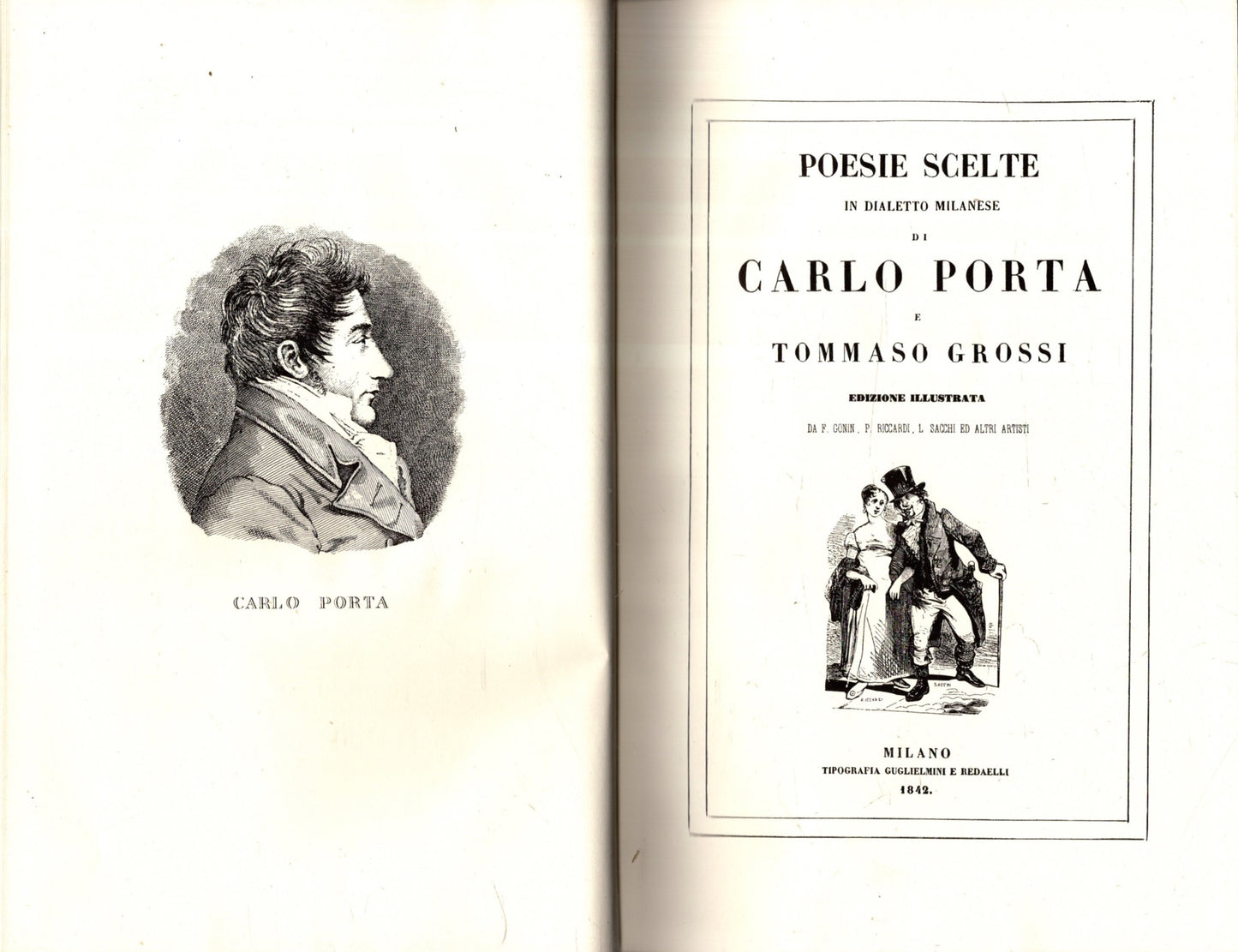 Poesie Scelte In Dialetto Milanese Di Carlo Porta E Tommaso Grossi *