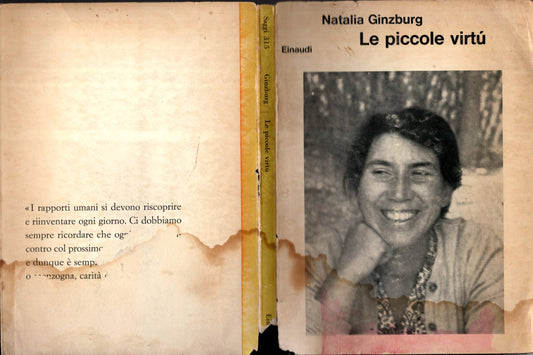 Le Piccole Virtù Natalia Ginzburg   Ed.Einaudi Saggi**