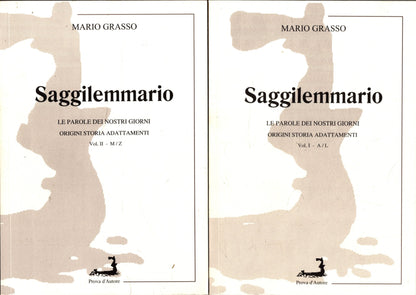 Saggilemmario 2 vol - Le parole dei nostri giorni origini storia adattamenti