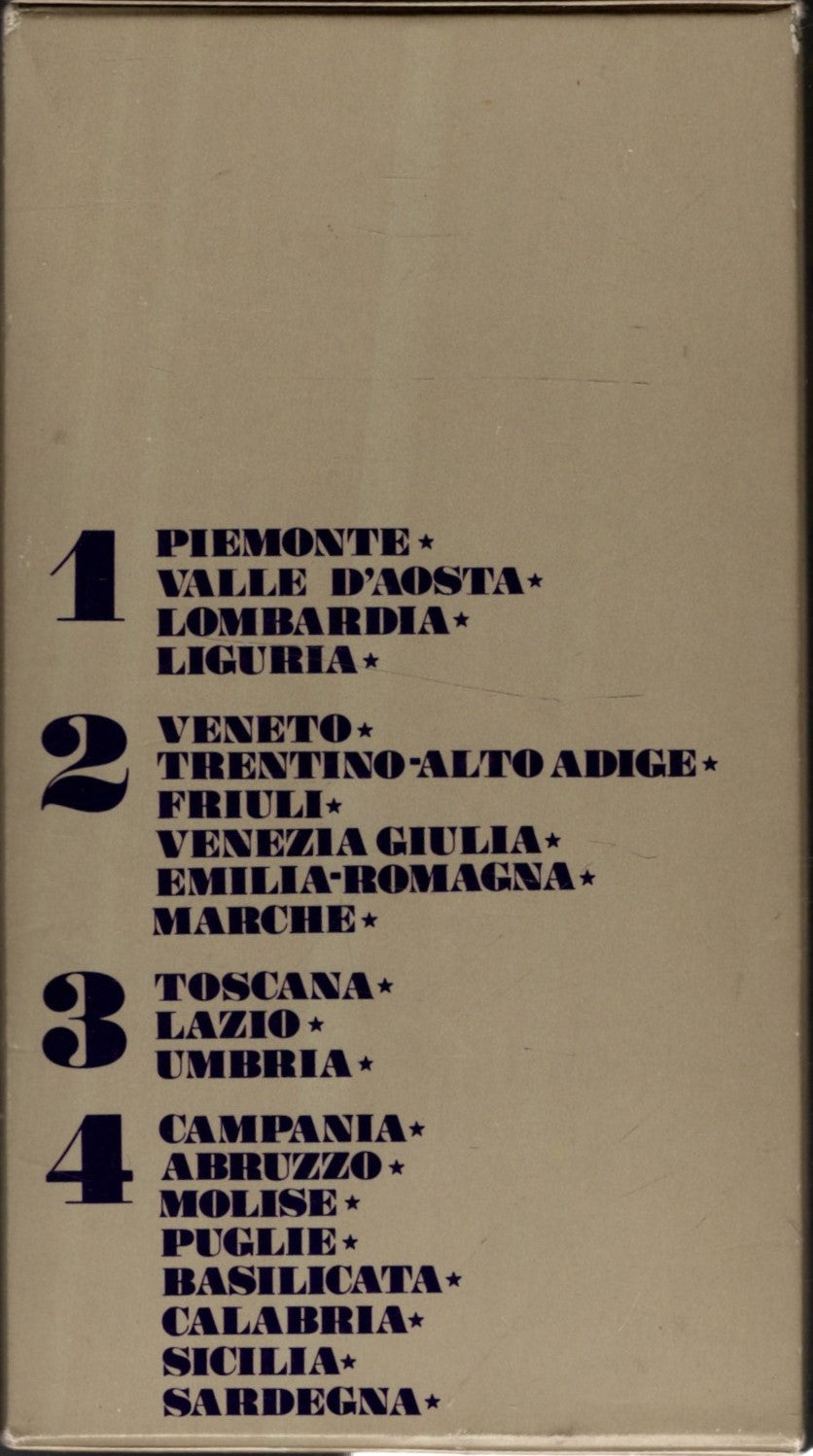 Guida all'Italia leggendaria misteriosa insolita fantastica 4 vol