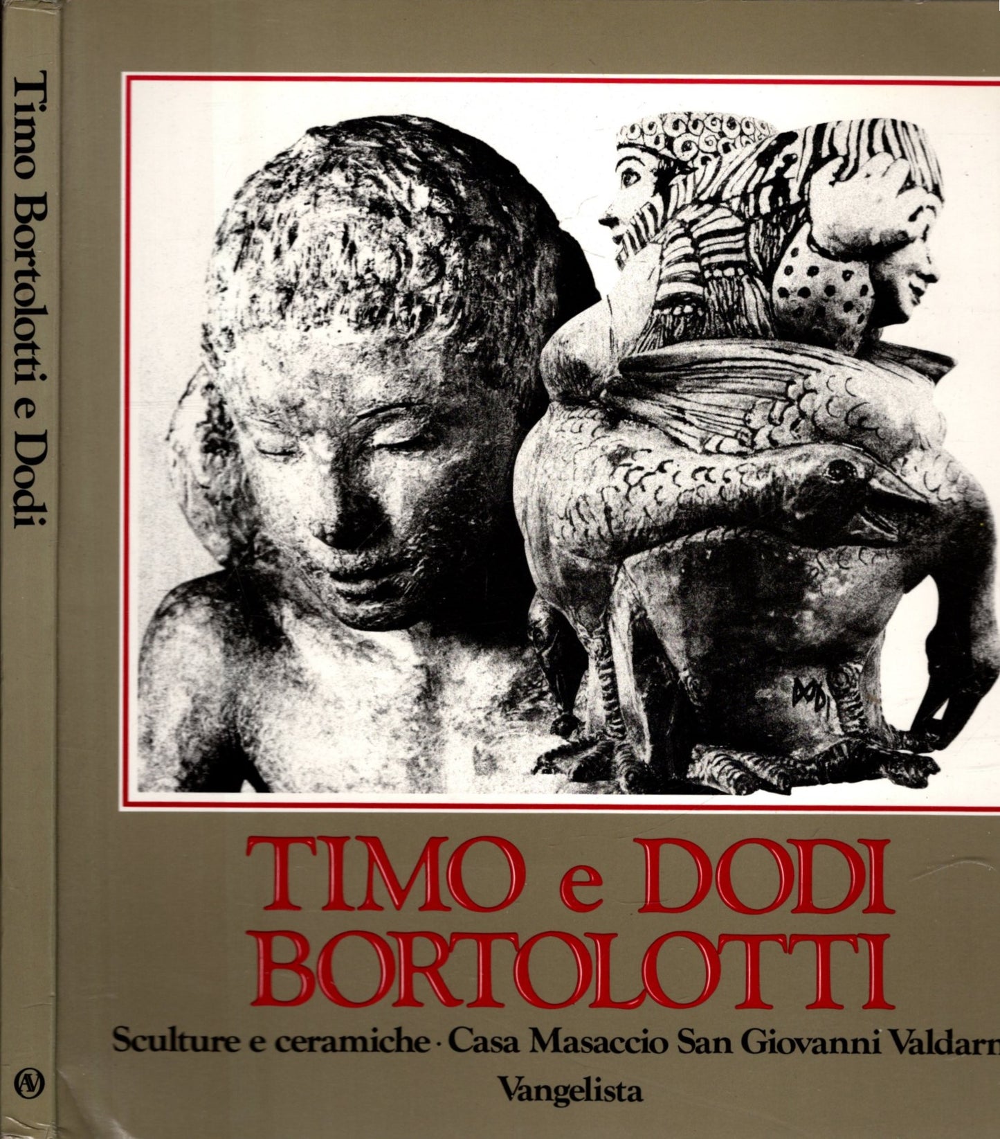 Timo E Dodi Bortolotti Sculture e ceramiche - Casa Masaccio San Giovanni Valdarno 12 settembre 1987