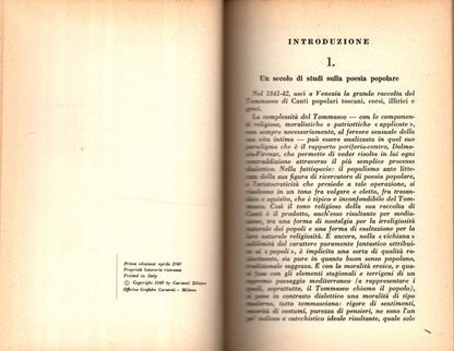 La Poesia poolare italiana * Pier Paolo Pasolini