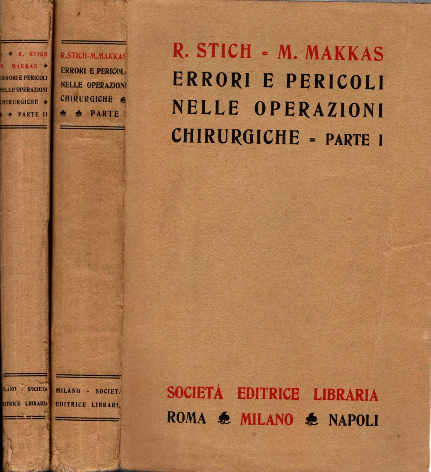 Errori e pericoli nelle operazioni chirurgiche 2 vol.