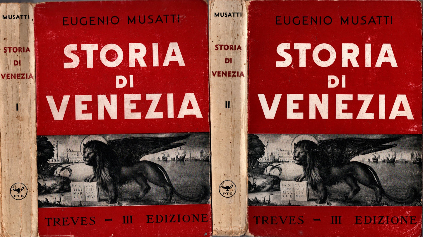 Storia di Venezia 2 volumi - Eugenio Musatti