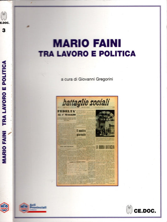 Mario Faini: tra lavoro e politica