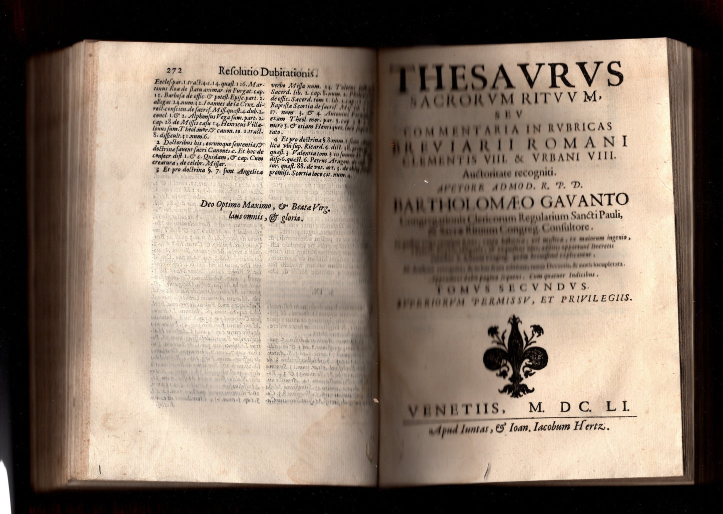 Thesaurus Sacrorum Rituum Sev Commentaria In Rubricas Missalis Et Breviarii Romani 1651 + Enchiridion Sev Manuale Episcorum *