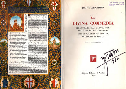 La Divina Commedia illustrata dai capolavori dell'arte antica e moderna, coi commenti estetici di Francesco De Sanctis