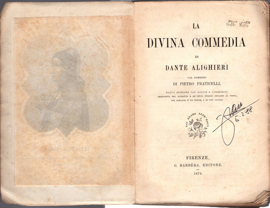 La Divina Commedia di Dante Alighieri