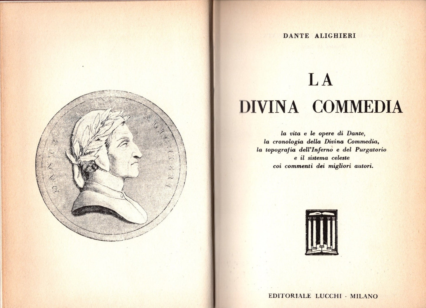 La divina commedia di Dante Alighieri