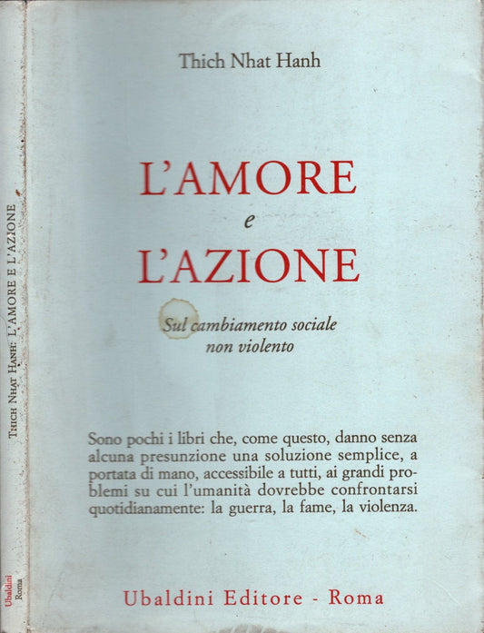 L'amore e l'azione. Sul cambiamento sociale non violento - Nhat Hanh, Thich